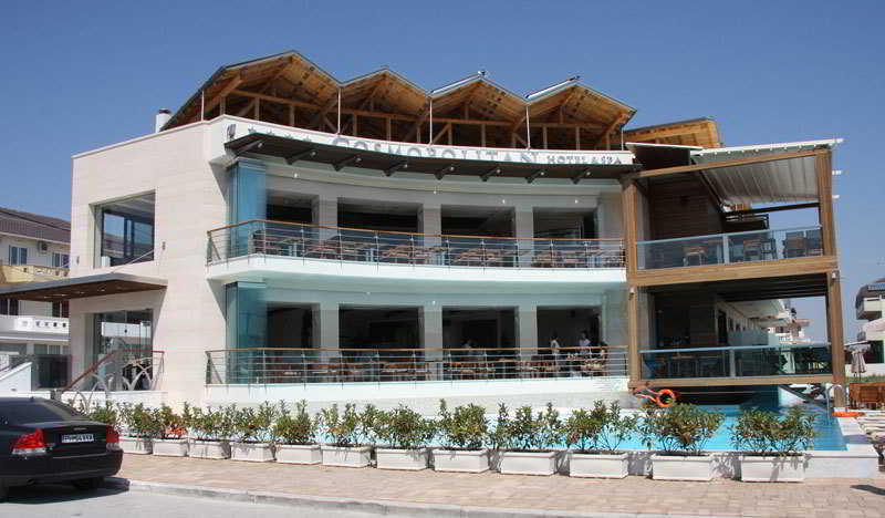 Cosmopolitan Hotel & Spa Paralía Exterior foto